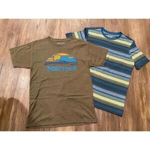 Lot of 2 Marmot Mens Tshirts sz M